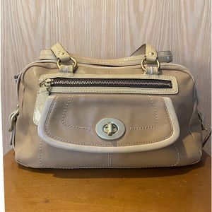 Coach Leather “Bonnie” Satchel/Shoulder Bag-EUC